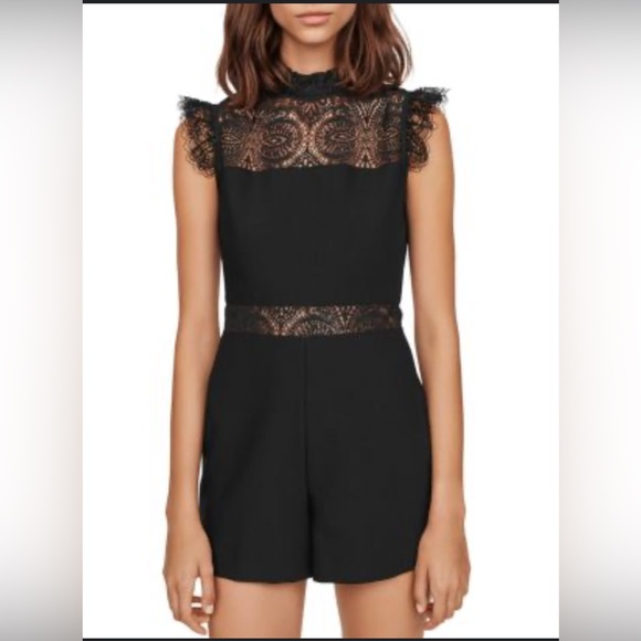 EUC Maje Izona Lace Romper
